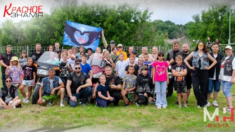 Байкеры из Южно-Сахалинска приехали в «Отрадное»