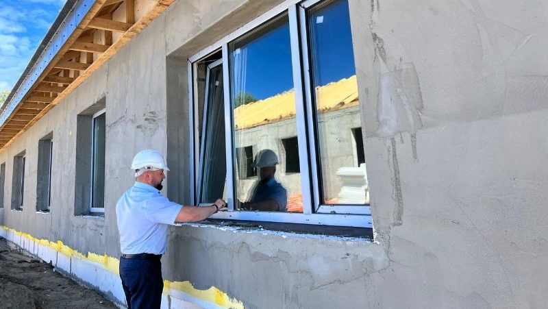 Работы на объектах строительства и капремонта не отстают от графиков