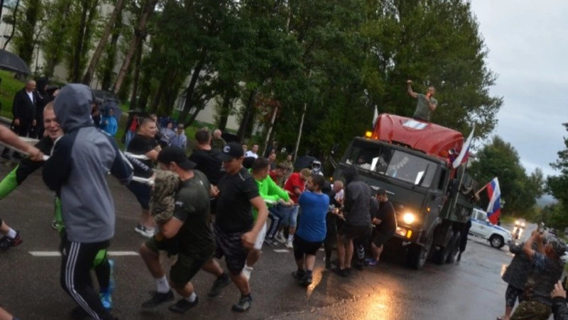 Первое в истории Александровска-Сахалинского «Силовое шоу» собрало сильнейших жителей района