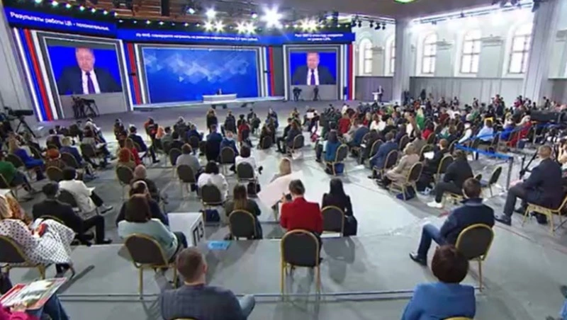 Большая пресс-конференция Владимира Путина