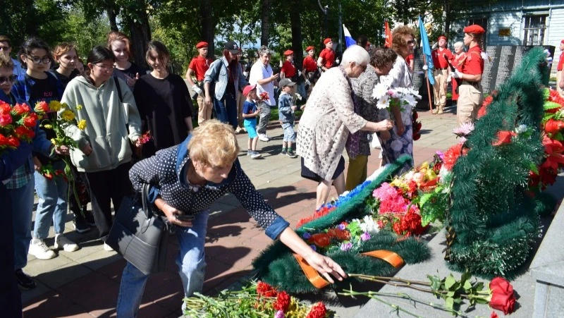 В городе отпраздновали День Победы над милитаристской Японией и окончания Второй мировой войны