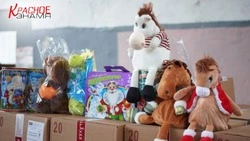 Сладкие подарки от области доставили детям Шахтерска