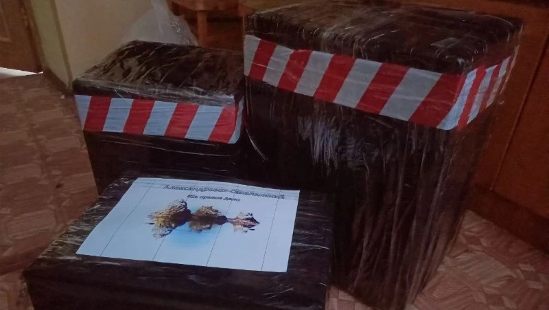 Адресные посылки для наших земляков отправили в зону проведения специальной военной операции