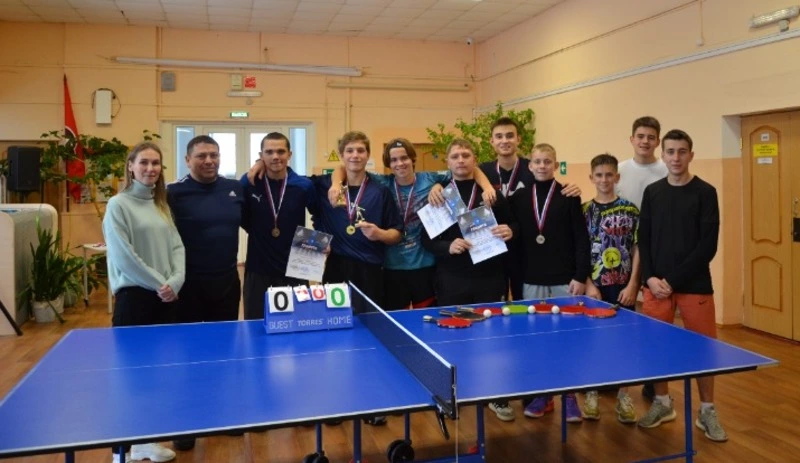 Соревнования за кубок города по настольному теннису завершились