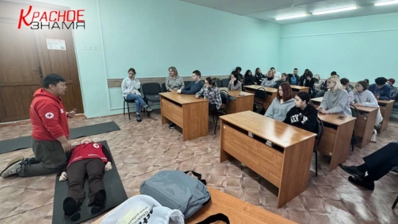 Российский красный крест: мастер-классы по первой помощи – детям и молодежи
