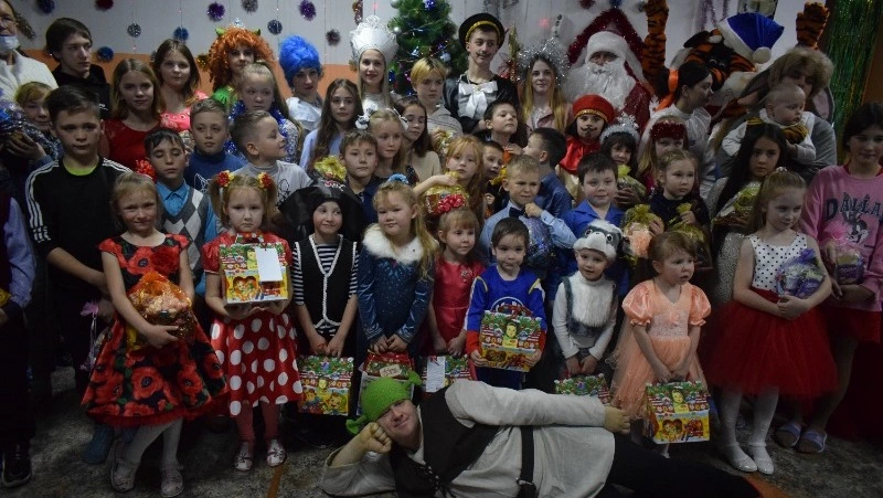 Новый год встретили в «Отрадном»