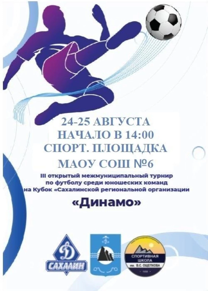 Турнир на Кубок «Сахалинской региональной организации «Динамо»
