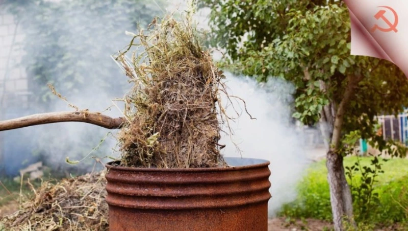 Сжигание мусора в бочках на участке возможно,  но требует соблюдения правил пожарной безопасности