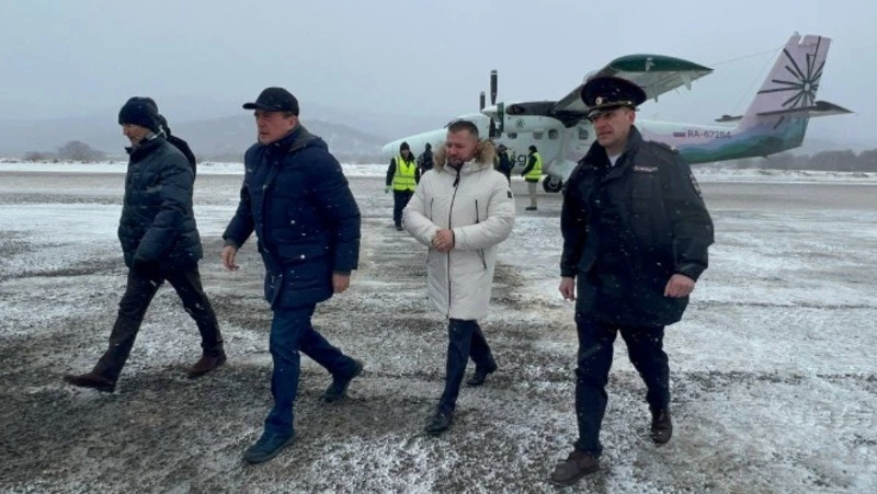 Губернатор Сахалинской области прибыл в Александровск-Сахалинский с рабочей поездкой