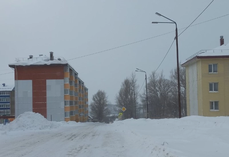 На улице Яна Фабрициуса прошла реконструкция уличного освещения