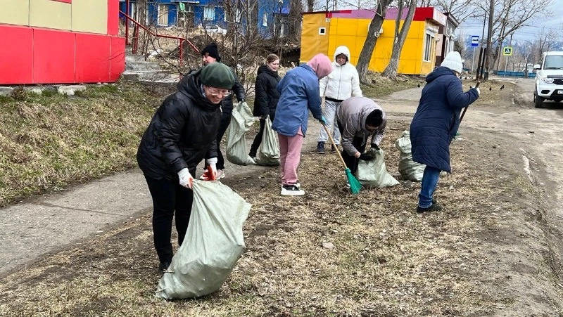 28 апреля в Александровске-Сахалинском состоялся Всероссийский субботник