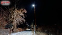 Современные светодиодные фонари зажглись на пяти улицах города